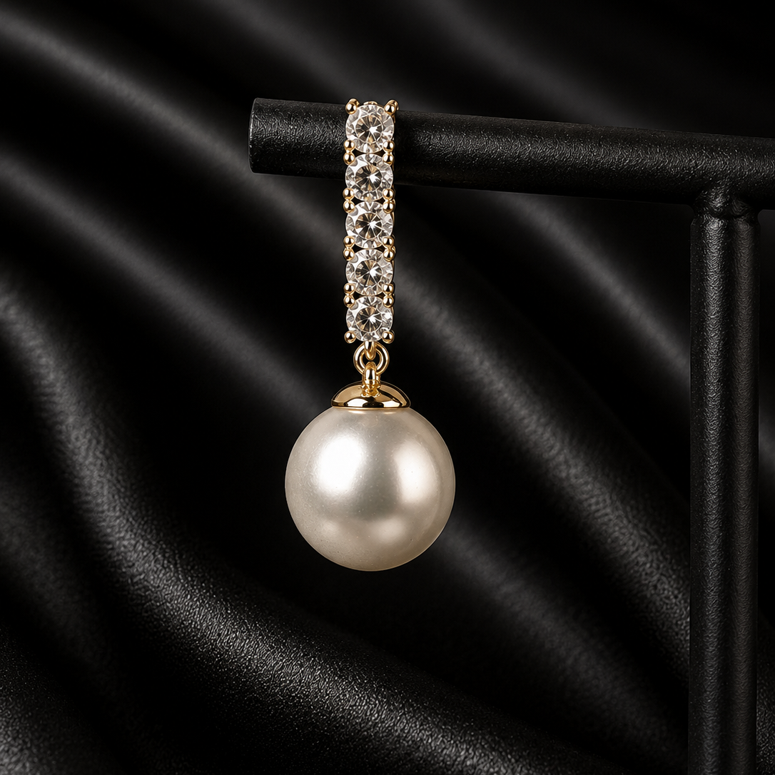 Classic Pearl Drop Earrings