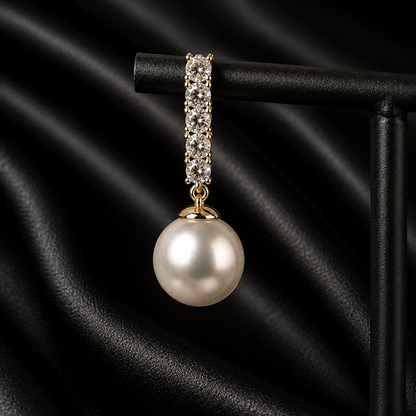 Classic Pearl Drop Earrings