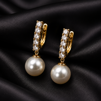 Classic Pearl Drop Earrings