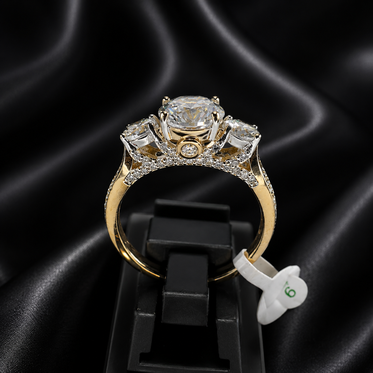 Three Stone Diamond Ring
