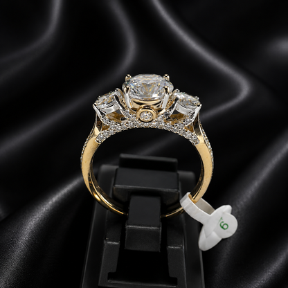 Three Stone Diamond Ring