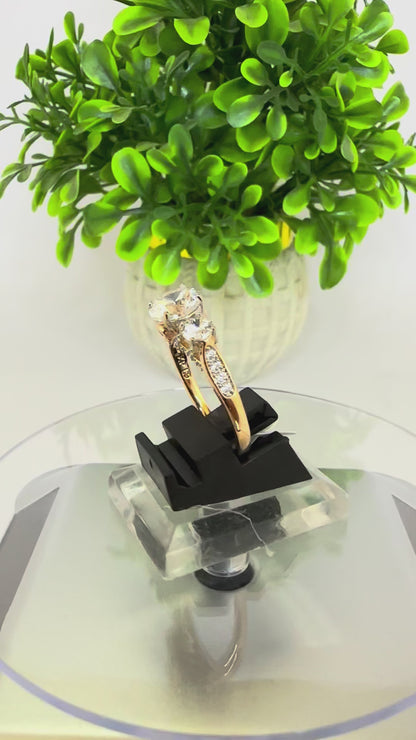 Three Stone Diamond Ring